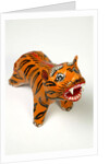 Toy tiger by Unknown