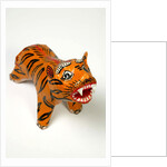 Toy tiger by Unknown