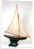 Model yacht by Unknown