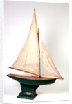 Model yacht by Unknown