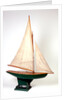 Model yacht by Unknown