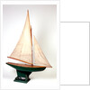 Model yacht by Unknown