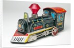 Mechanical toy train engine by Unknown
