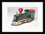 Mechanical toy train engine by Unknown