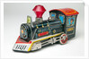 Mechanical toy train engine by Unknown
