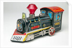 Mechanical toy train engine by Unknown