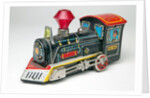 Mechanical toy train engine by Unknown