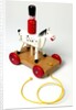 Pull along guardsman on horseback by Escor Toys