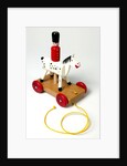 Pull along guardsman on horseback by Escor Toys