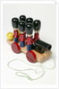 Pull along guardsmen skittle with cannon by Tofa