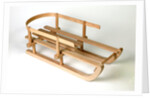 Toy toboggan by Unknown