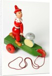 Pull along toy clown by Unknown