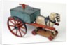 Toy horse and cart by Unknown