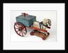 Toy horse and cart by Unknown