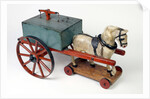 Toy horse and cart by Unknown