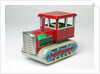 Mechanical toy tractor by Unknown