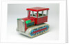 Mechanical toy tractor by Unknown