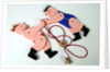 Pair of wrestlers by Jamieson and Gurr