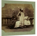 Isabella Grace, Clementina and Agnes Elphinstone by Clementina Hawarden