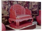 The Imperial Throne of Emperor Ch'ien Lung by Unknown