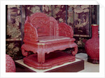 The Imperial Throne of Emperor Ch'ien Lung by Unknown