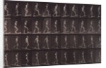 Man ascending and descending incline by Eadweard Muybridge