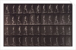 Man ascending and descending incline by Eadweard Muybridge