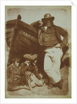 A Newhaven Fisherman and Boys by David Octavius Hill and Robert Adamson