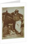 A Newhaven Fisherman and Boys by David Octavius Hill and Robert Adamson