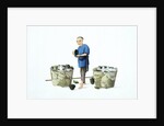 An earthenware seller by Unknown