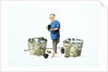 An earthenware seller by Unknown