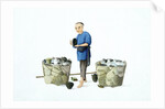 An earthenware seller by Unknown