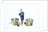 An earthenware seller by Unknown