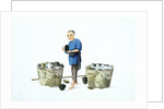 An earthenware seller by Unknown