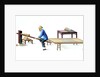 Man making incense sticks by Unknown