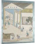 Weighing and loading silk onto boat by Jun Wu