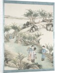 Womenfolk going to the fields by Jun Wu