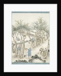 Gathering of mulberry leaves by Jun Wu