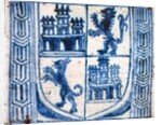 Tile. Spain, 17th century by Unknown