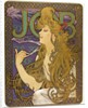 Advertisement for Job cigarette papers by Mucha