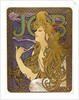Advertisement for Job cigarette papers by Mucha