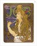 Advertisement for Job cigarette papers by Mucha