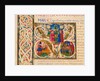 Initial V, from Pliny's Natural History. Italy, mid-15th century by Pliny the Elder