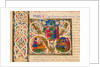 Initial V, from Pliny's Natural History. Italy, mid-15th century by Pliny the Elder