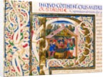 Initial P, from Pliny's Natural History. Italy, mid-15th century by Pliny the Elder