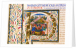 Initial P, from Pliny's Natural History. Italy, mid-15th century by Pliny the Elder