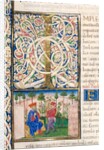 Initial I from Pliny`s Natural History by Pliny the Elder