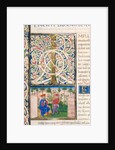 Initial I from Pliny`s Natural History by Pliny the Elder