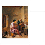 Interior of a Room with Figures by Adriaen Brouwer