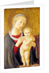 The Virgin and Child by Lippi and Pesellino Imitator
